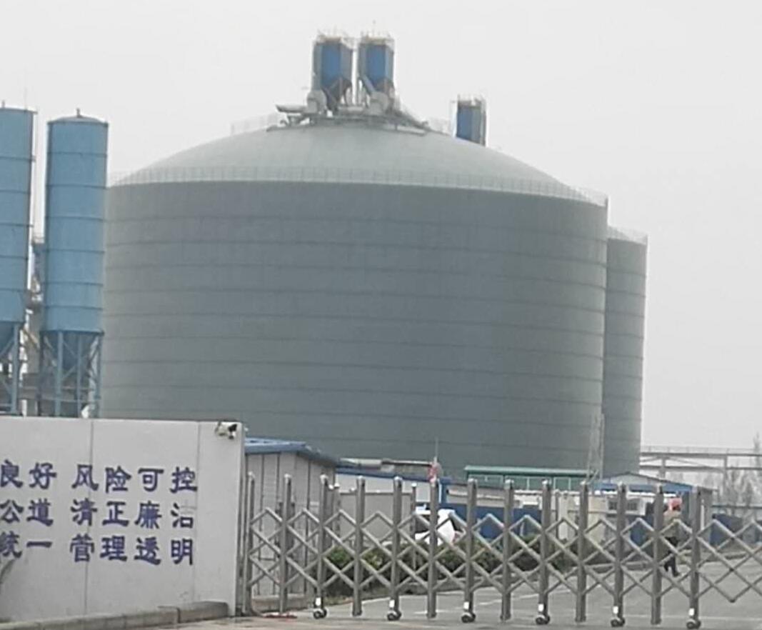 罗湖4万吨粉煤灰储存库